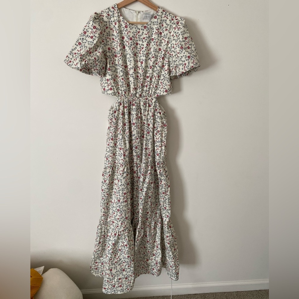 WAYF Floral Maxi Dress